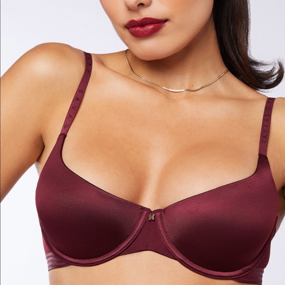 Savage X Fenty Balconette Bra Red Cocoa - Picture 4 of 4